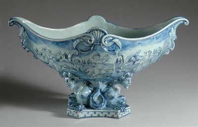 Lot 3176 - Delft Tin Glazed Earthenware Center Bowl Of...