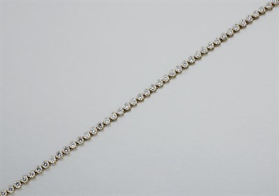 Lot 876 - Diamond Bracelet