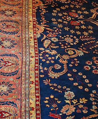 Lot 572 - Indian Carpet India, contemporary The indigo...