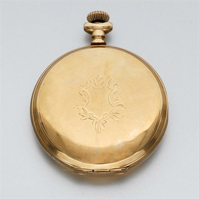 Lot 202 - Gold Hunting Cased Pocket Watch
