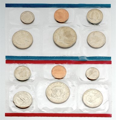 Lot 219 - Ten U.S. Proof Sets and Five U.S. Mint Sets