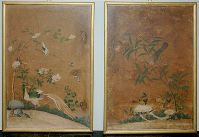 Lot 3294 - Pair of Framed Asian Paintings