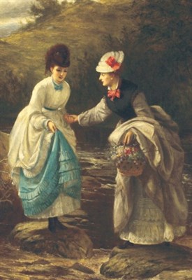 Lot 3067 - Thomas Brooks British, 1818-1891 A Trusted...