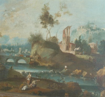 Lot 31 - School of Francesco Zuccarelli 18th Century...