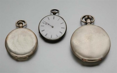 Lot 392 - Three Pocketwatches
