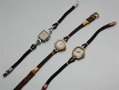 Lot 454 - Ten Wristwatches