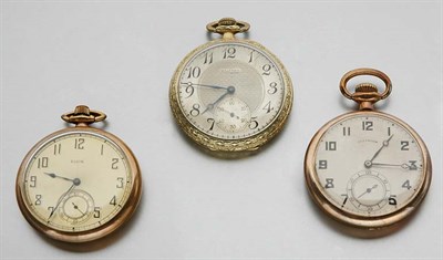 Lot 408 - Four Openface Pocket Watches