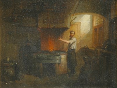 Lot 9 - Hendricus Johannes Scheeres Dutch, 1829-1864...