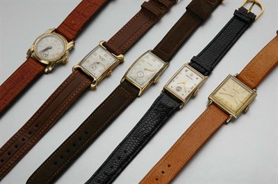 Lot 501 - Seven Gentleman's Wristwatches