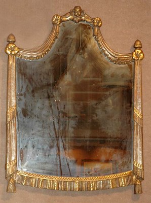 Lot 3566A - Neoclassical Style Gilt-Wood Mirror Height 40...