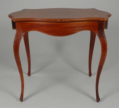 Lot 3126 - Louis XV Style Marquetry and String Inlaid...