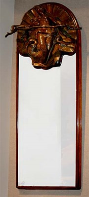 Lot 3408 - Art Nouveau Style Mahogany and Copper...