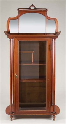 Lot 3162 - Art Nouveau Red Stained Fruitwood Display...