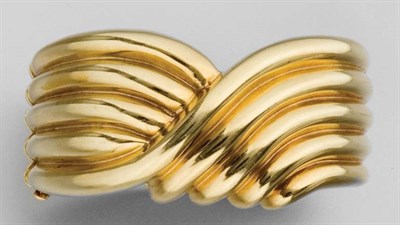 Lot 166 - Gold Cuff Bangle
