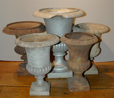 Lot 3239A - Group of Six Neoclassical Style Metal...