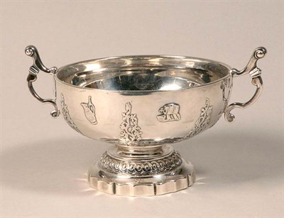Lot 1370 - French Silver Two-Handled Cup Late 18th...
