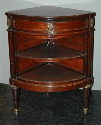 Lot 3552A - Georgian Style Mahogany Corner Cabinet Height...