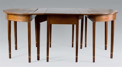 Lot 2269A - Federal Style Inlaid Mahogany Dining Table...