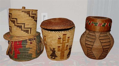 Lot 2002 - Group of American Indian Southwest and...