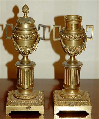 Lot 1189 - Pair of Louis XVI Style Gilt-Bronze...