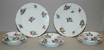 Lot 1243 - Limoges Porcelain Partial Dinner Service In...