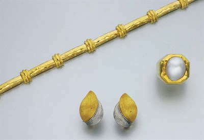 Lot 229 - Group of Gold Jewelry
