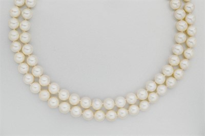 Lot 325 - Long Cultured Pearl Necklace