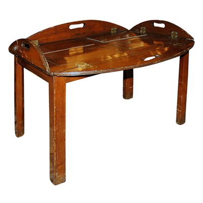 Lot 442 - George III Style Mahogany Butler's Tray on...