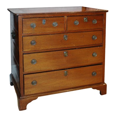 Lot 350 - George III Style Mahogany Chest of Drawers...