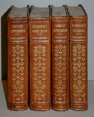 Lot 1163 - [BINDINGS] DICKENS, CHARLES Works 21 vols....