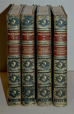 Lot 1164 - [BINDINGS] BROWNING, ROBERT Works 18 vols....