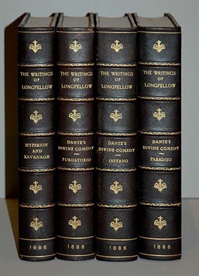 Lot 1165 - [BINDINGS] LONGFELLOW, HENRY WADSWORTH Works...