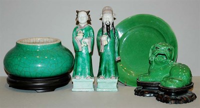 Lot 1127 - Group of Chinese Ceramic Articles 19th/20th...