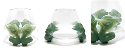 Lot 1141 - LALIQUE Antinea Vase, designed circa 1990...