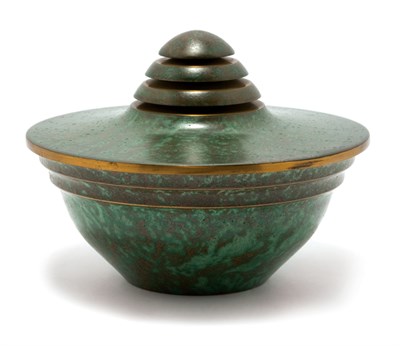 Lot 1143 - CARL SORENSEN American, b. 1964 Covered Bowl,...