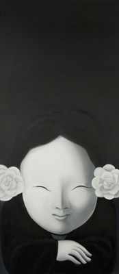Lot 144 - Tong Zhengang Chinese, b. 1959 Woman in Black...