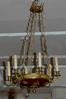 Lot 1493 - Empire Style Gilt and Patinated-Bronze...