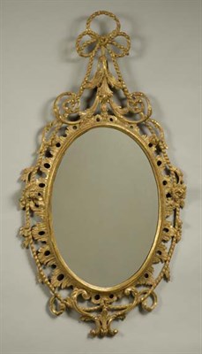 Lot 1449 - George III Gilt-Wood Mirror Late 18th century...
