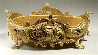Lot 3325 - Louis XV Style Gilt-Metal Jardiniere Of...