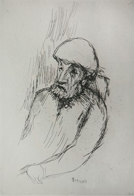 Lot 1113 - Pierre Bonnard [PORTRAIT OF A MAN] Etching. 10...