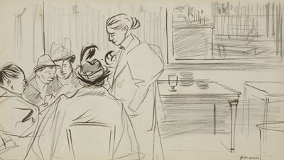 Lot 1087 - (i) Jean-Louis Forain French, 1852-1931...