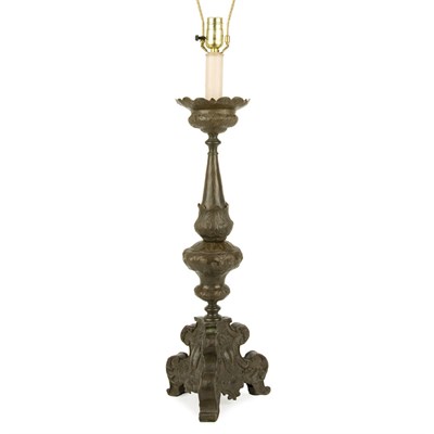 Lot 494 - Continental Baroque Altar Stick 18th Century...