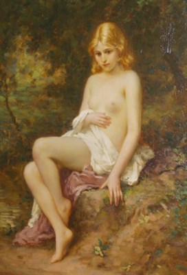 Lot 3058 - Joseph Tomanek American, 1879-1974 Nude in a...