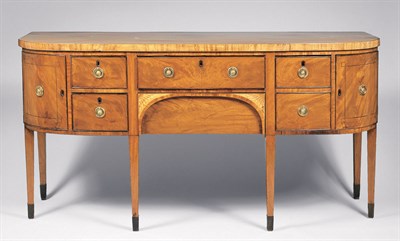 Lot 1463 - George III Inlaid Mahogany Sideboard Late 18th...
