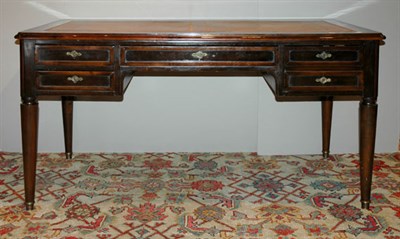 Lot 1379 - Charles X Mahogany Bureau Plat Mid 19th...