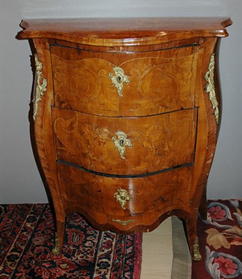 Lot 3696 - Louis XV Style Gilt-Metal Mounted Marquetry...