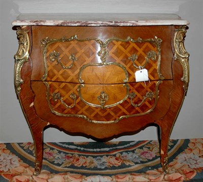 Lot 3294 - Louis XV Style Gilt-Metal Mounted Parquetry...