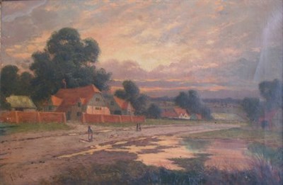 Lot 3049 - English School 19th Century Country Road at...