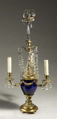 Lot 3406 - Louis XVI Style Gilt-Metal and Glass...