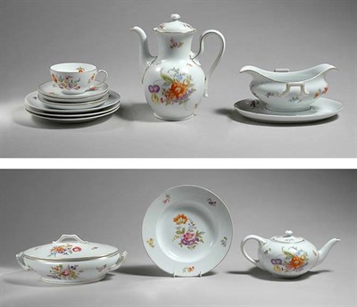 Lot 295 - Rosenthal Gilt and Floral Decorated Porcelain...